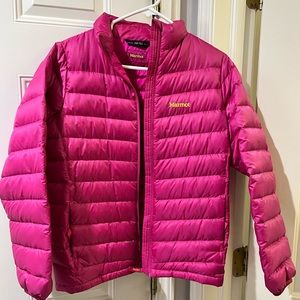 Never worn Marmot puffer coat